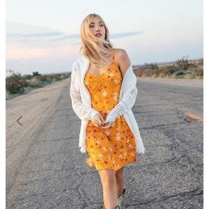 Idyllwind Sun-Tea Floral Slip Dress